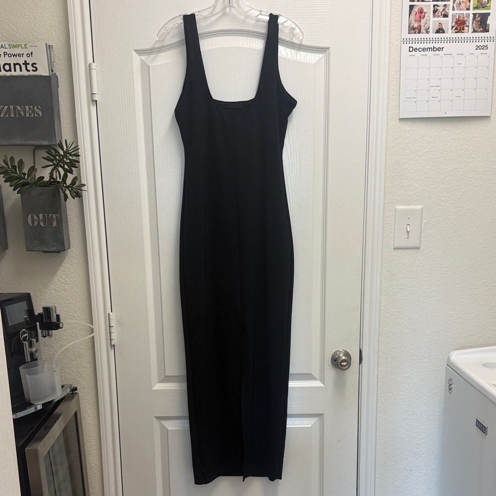 Good American Black Midi Dress - Picture 3 of 6